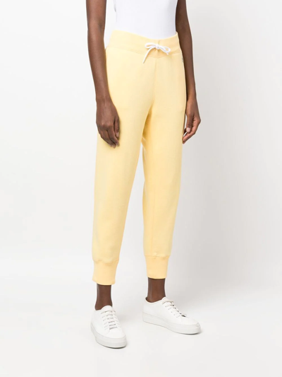 Shop Polo Ralph Lauren Classic Jogging Bottoms In Gelb