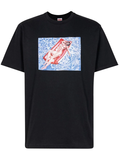 Shop Supreme Float Tee Sneakers In Black