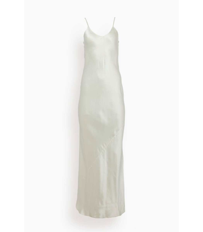 Shop Nili Lotan Cami Gown In Ivory In White