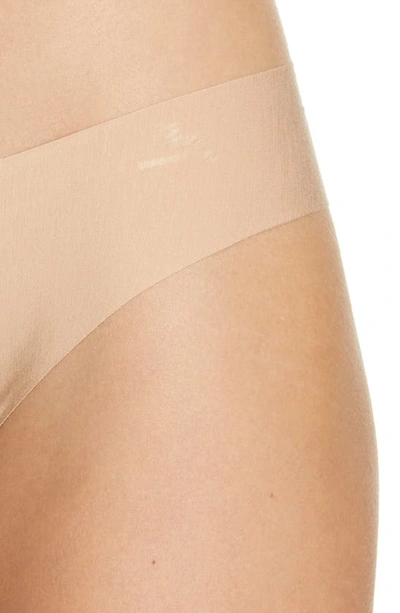 Commando Butter Seamless Thong In Brown