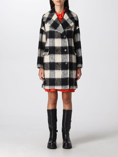 Shop Red Valentino Coat  Woman Color Ivory