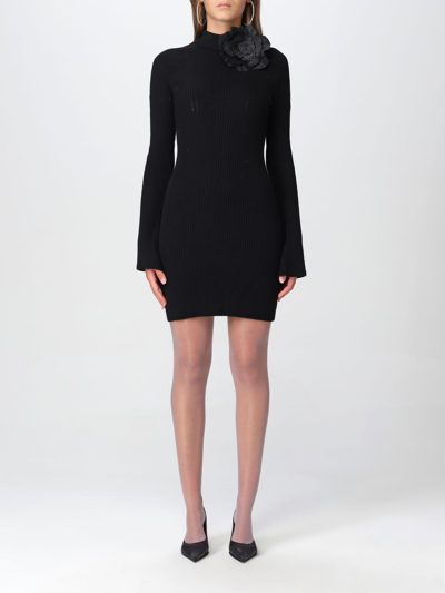 Shop Blumarine Dress  Woman Color Black