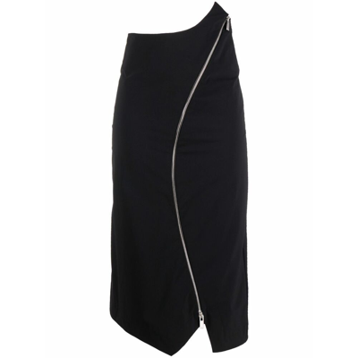 Shop Nina Ricci Women's Skirts -  - In Black Synthetic Fibers