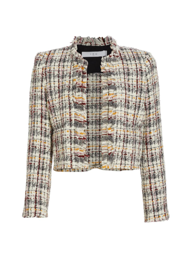 Shop Iro Msita Tweed Jacket In Multico