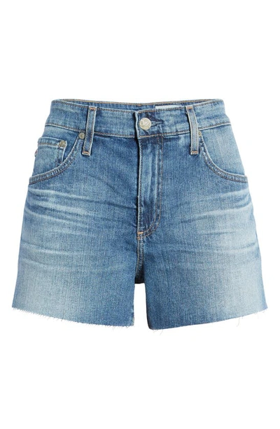 Shop Ag Hailey Boyfriend Cutoff Denim Shorts In 18 Years Discovery