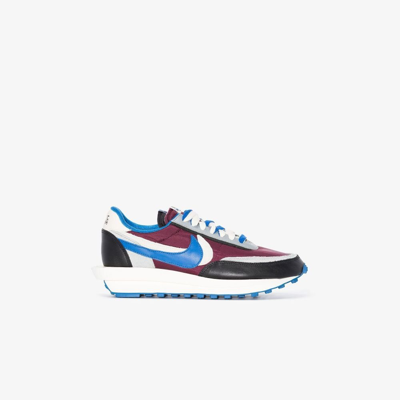 Shop Nike X Sacai X Undercover Red Ld Waffle Low-top Sneakers