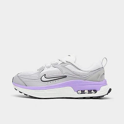 Shop Nike Women's Air Max Bliss Next Nature Casual Shoes In Photon Dust/metallic Silver/black/lilac/light Marine/barely Green