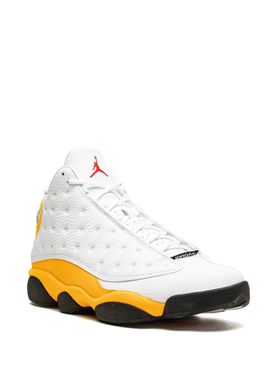 Shop Jordan Air  13 Retro "del Sol" Sneakers In White