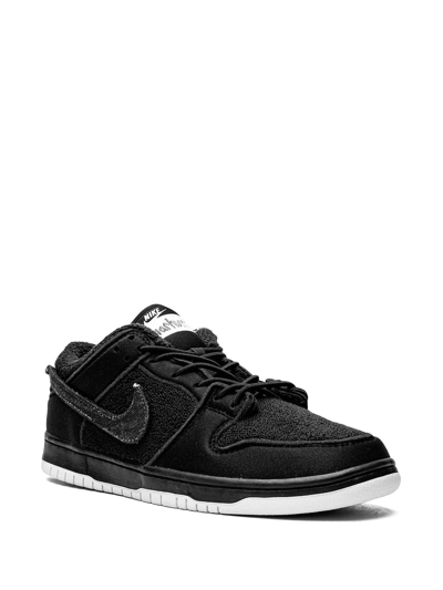 Shop Nike X Gnarhunters Sb Dunk Low Sneakers In Black