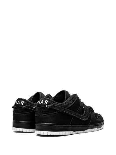 Shop Nike X Gnarhunters Sb Dunk Low Sneakers In Black