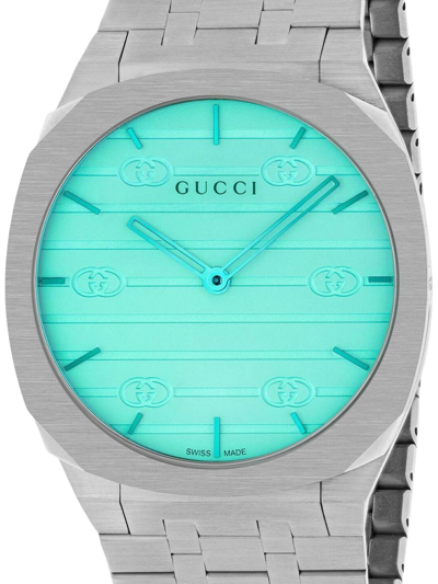 Shop Gucci 25h 38mm In Silber