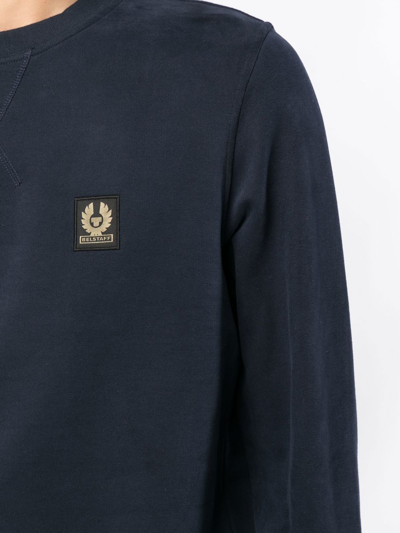 Shop Belstaff Sweatshirt In Blau