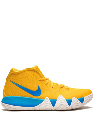 Shop Nike Kyrie 4 "kix" Sneakers In Yellow