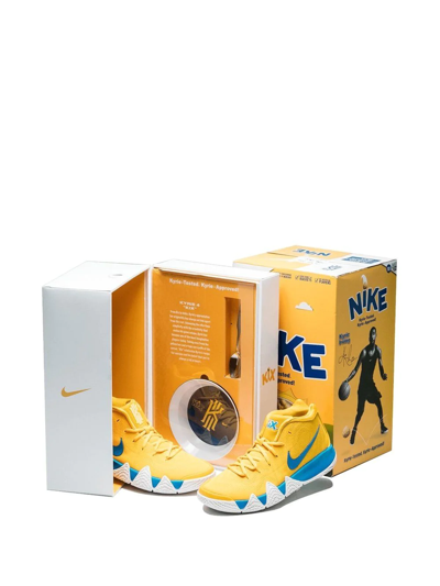 Shop Nike Kyrie 4 "kix" Sneakers In Yellow