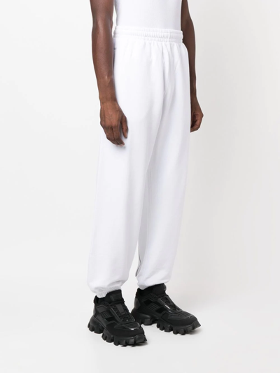 Shop Off-white Diag-print Track Pants In Weiss