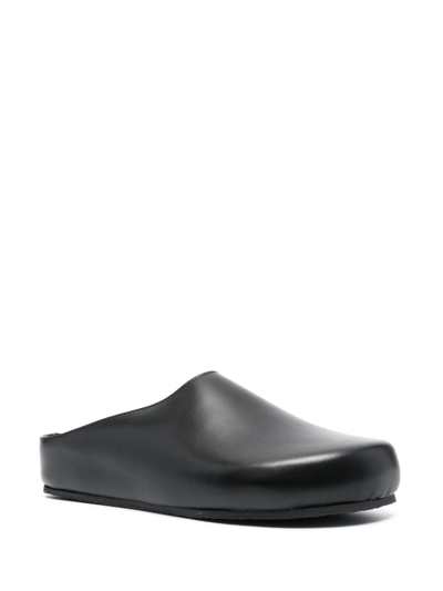 STUDIO NICHOLSON SLIP-ON LEATHER MULES 