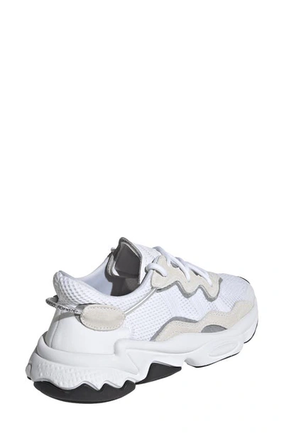 Shop Adidas Originals Kids' Ozweego Sneaker In White/white/black