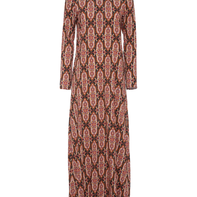 La Doublej Dress With Tapestry Pattern In Tapestry