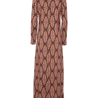 La Doublej Dress With Tapestry Pattern In Tapestry