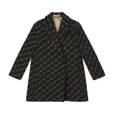Shop Stella Mccartney Single-breasted Coat In Black