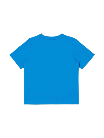 Shop Burberry Blue T-shirt Boy
