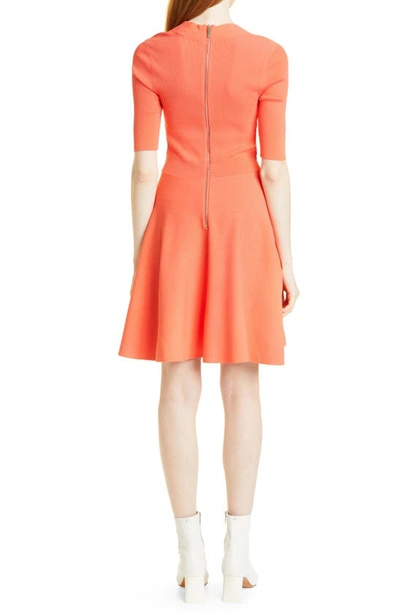 Shop Ted Baker Milly Sweetheart Sweater Dress In Coral