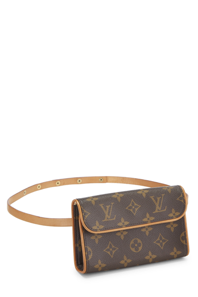 Pre-owned Louis Vuitton Monogram Canvas Pochette Florentine