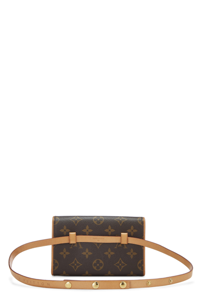 Pre-owned Louis Vuitton Monogram Canvas Pochette Florentine