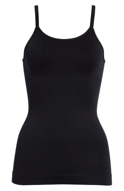 Shapermint All Day Every Day Scoop Neck Camisole In Black