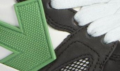 Shop Off-white Sponge Mid Top Sneaker In White Green