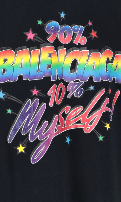 Shop Balenciaga '90/10' T-shirt