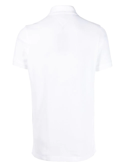 Tommy Hilfiger Undercollar Regular Polo Shirt-white In White