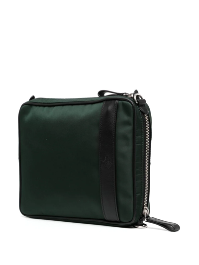 Shop Mulberry Unisex Eco Nylon Messenger Bag In Green