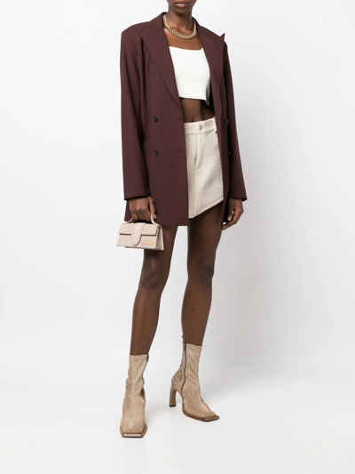 Jacquemus Le Bambino Satchel In Neutrals