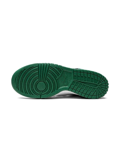 Shop Nike Dunk High "celtics" Sneakers In Green
