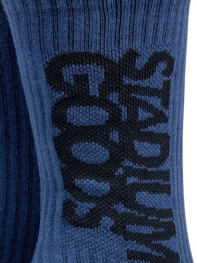 Shop Stadium Goods Logo "blue Suit" Crew Socks