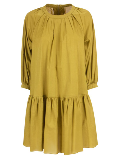 Shop 's Max Mara Nunzio Mini Dress In Yellow