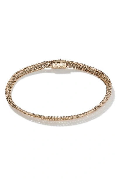 Shop John Hardy Kami Chain Classic Bracelet In Gold