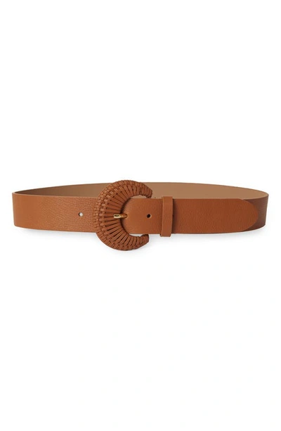 Shop B-low The Belt Eliana Leather Belt In Cuoio
