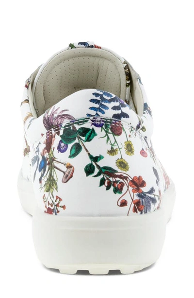 Shop Ecco Soft 7 Mono 2.0 Sneaker In Multicolor White
