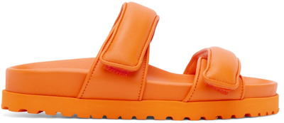 Shop Gia Borghini Orange Pernille Teisbaek Edition Perni 11 Sandals In 4196 Flash Orange
