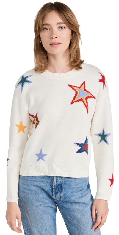 Rails Perci Crewneck Multi-colored Star Sweater In Multi Stars