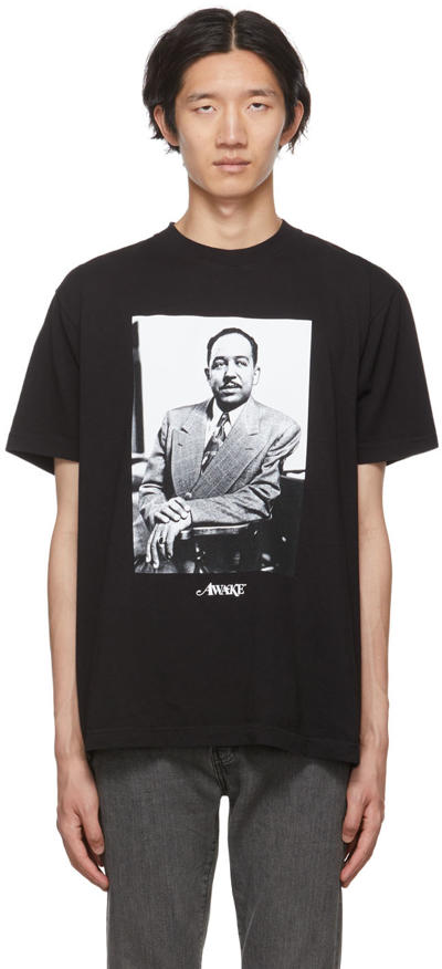 Shop Awake Ny Black Langston Hughes T-shirt