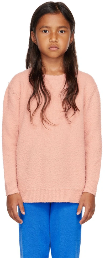 Shop The Row Kids Pink Bunny Sweater In Pnk Pink