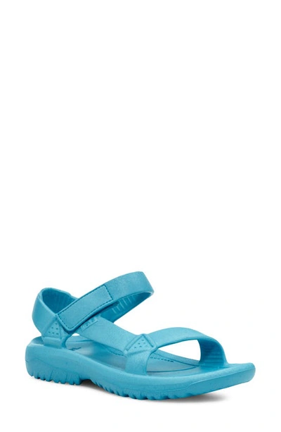 Shop Teva Hurricane Drift Sandal In Cyan Blue