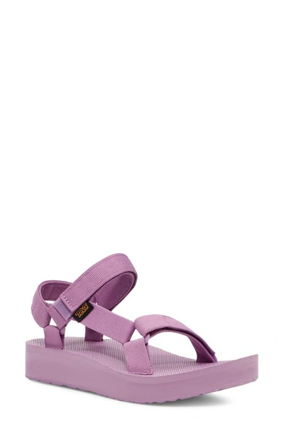Shop Teva Midform Universal Sandal In Dusty Lavender