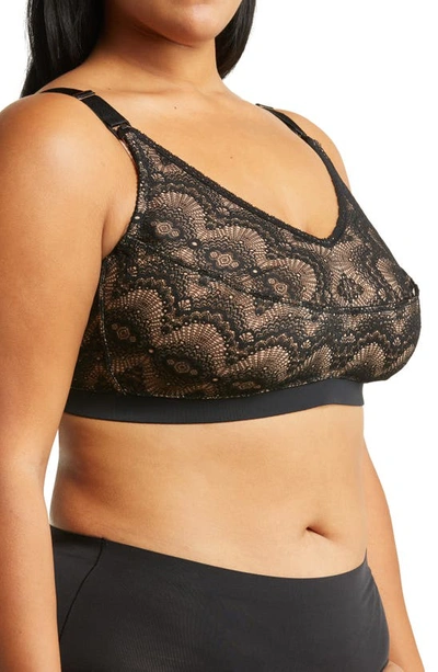 The Dairy Fairy Ruby Wireless Hands-free Pumping & Nursing Bra In Black