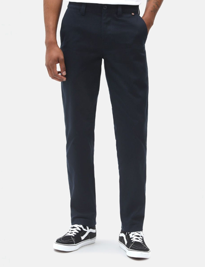 Shop Dickies Sherburn Trousers (slim Straight) In Blue