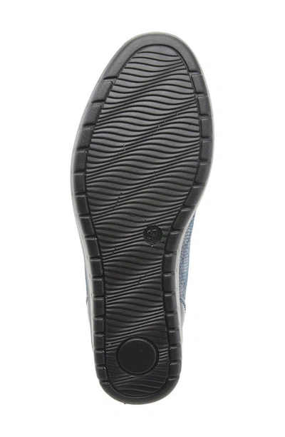 Flexus By Spring Step Concha Wedge Sneaker In Navy
