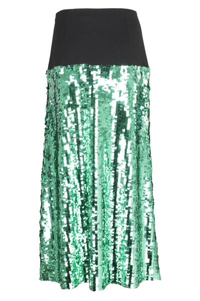 Erika Cavallini Sequinned A-line Skirt In Prato